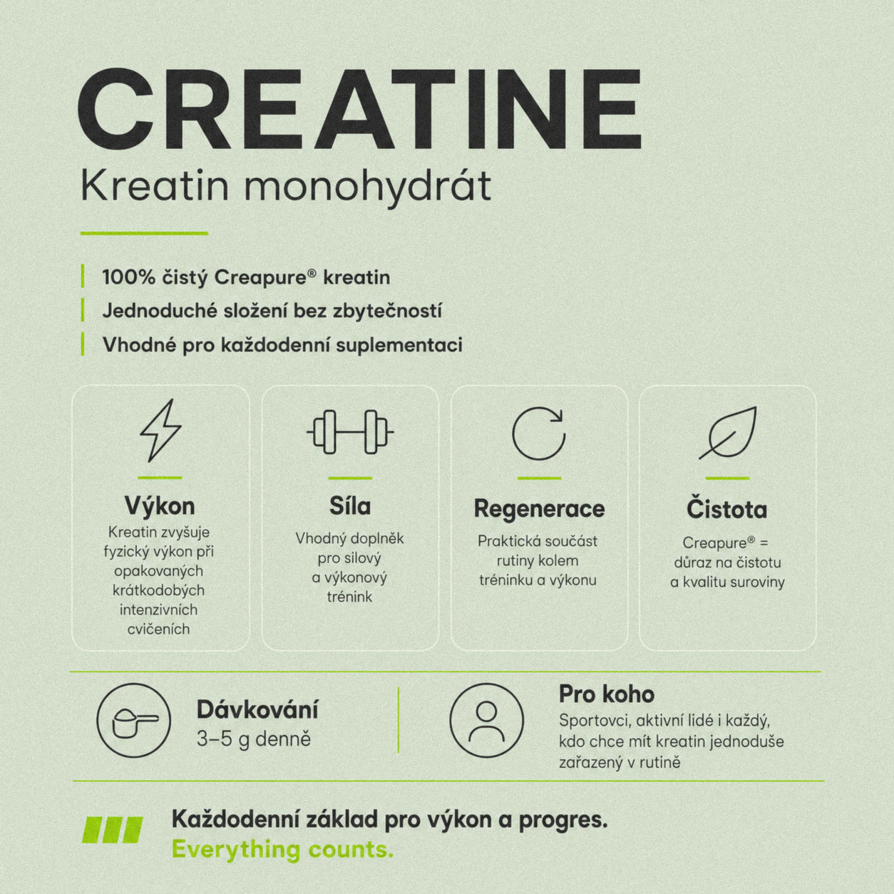 Creatine Creapure® 300g UNVRSL® detail 1