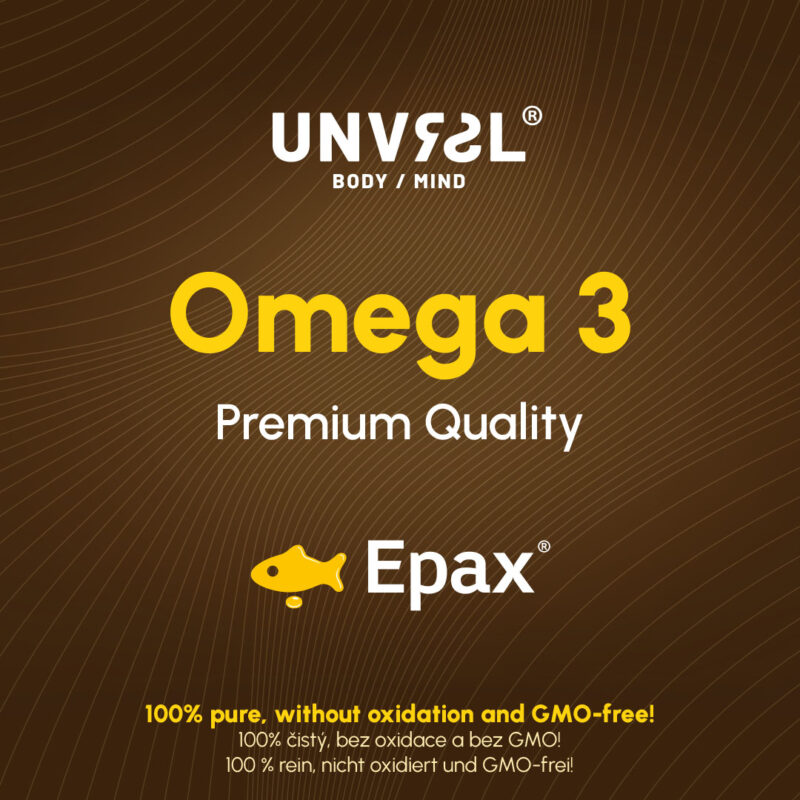 Omega 3 Epax® 130/180kapslí UNVRSL®